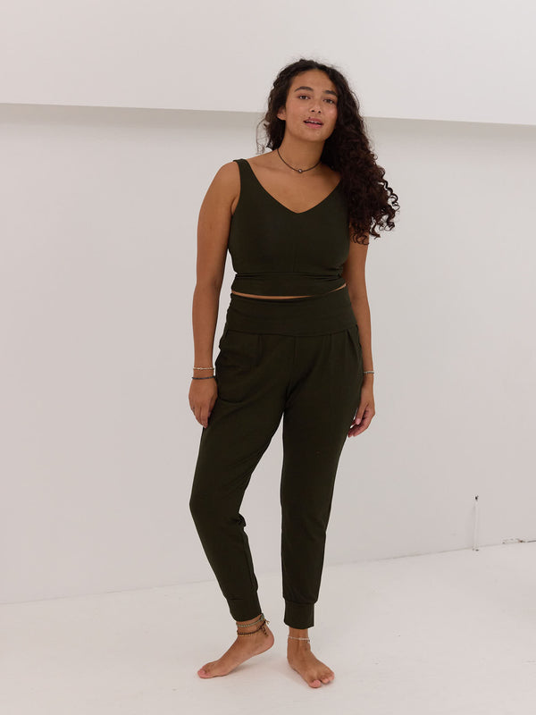 Free Label fir jogger, canadian made bamboo jogger pant