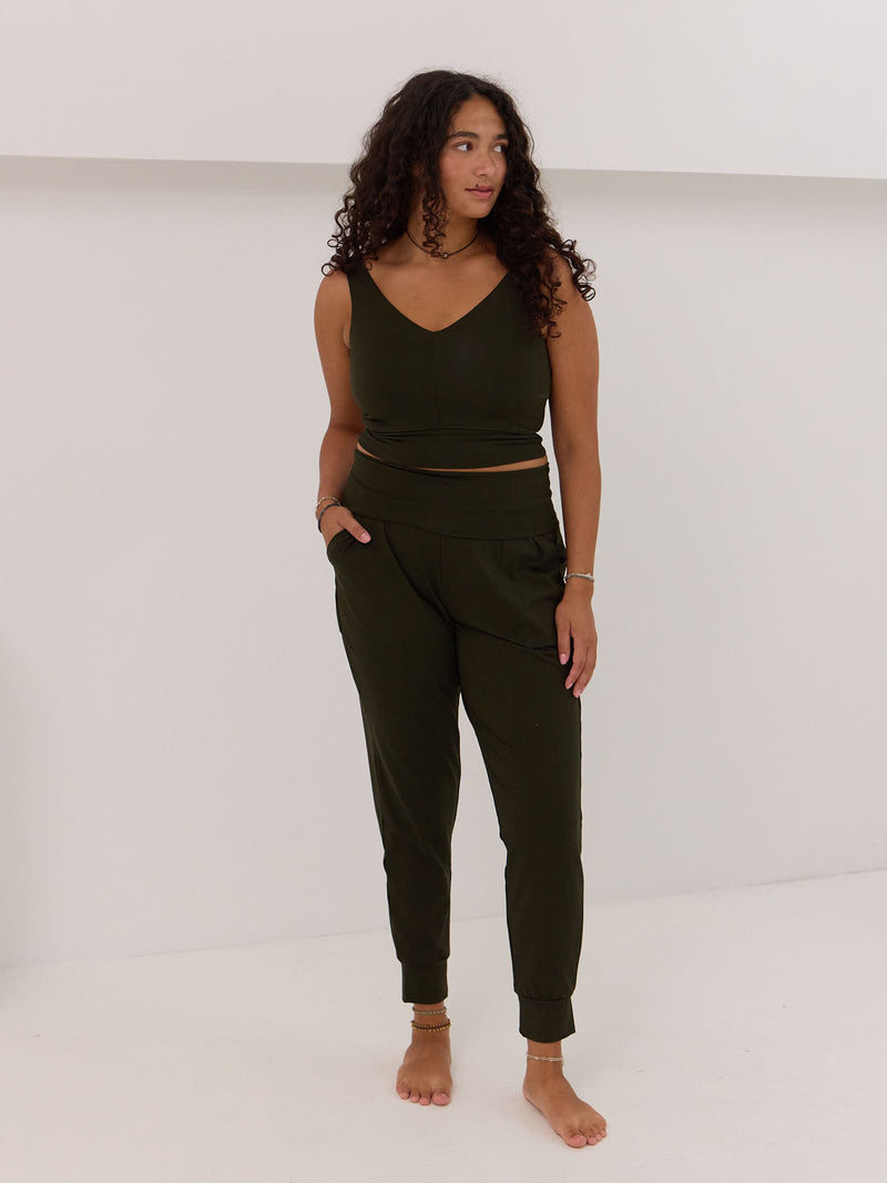 Free Label fir jogger, canadian made bamboo jogger pant