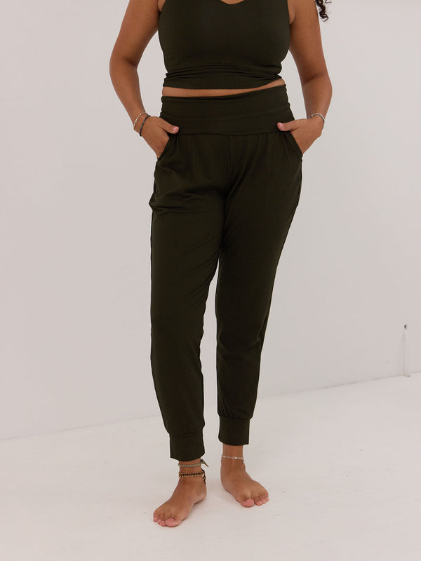 Free Label fir jogger, canadian made bamboo jogger pant