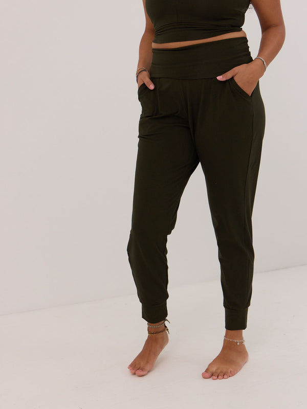 Free Label fir jogger, canadian made bamboo jogger pant