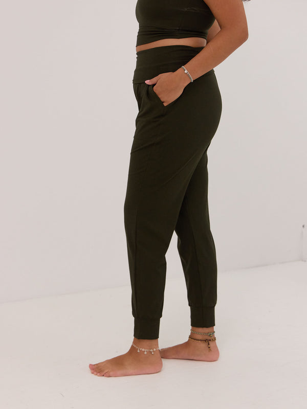 Free Label fir jogger, canadian made bamboo jogger pant