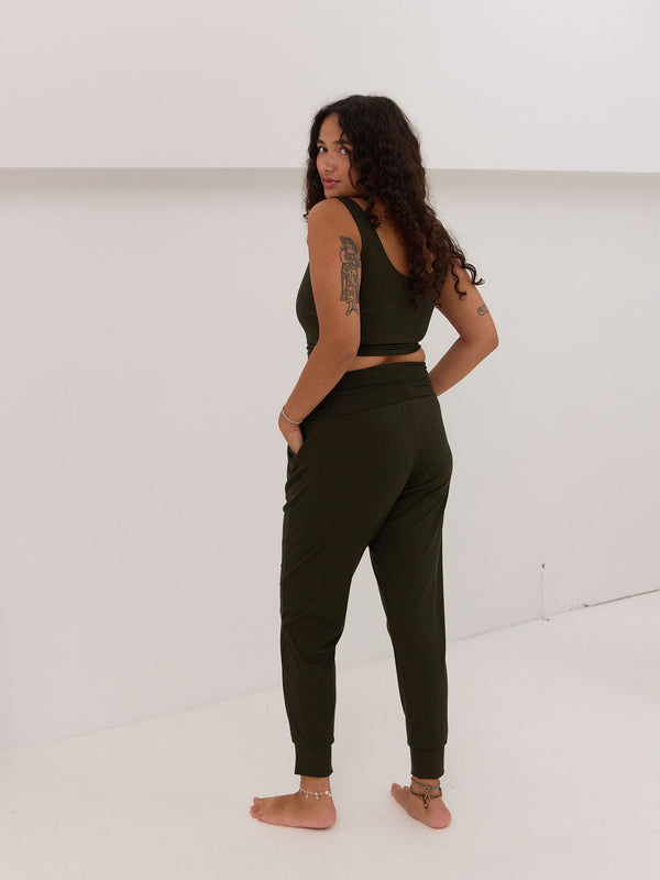 Free Label fir jogger, canadian made bamboo jogger pant