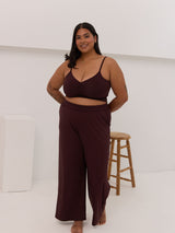 Free Label Loretta Pant, Canadian made wide leg bamboo pant