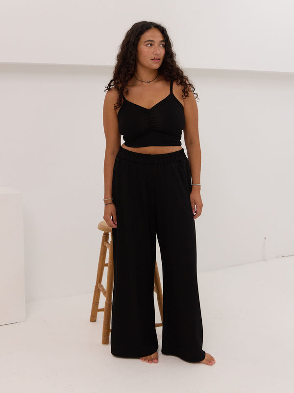 Free Label wide leg loretta pant bamboo