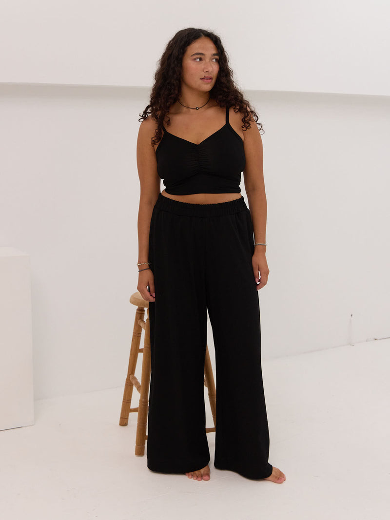 Free Label wide leg loretta pant bamboo