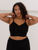 adjustable strap bralette bamboo made in canada