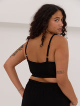 adjustable strap bralette bamboo made in canada