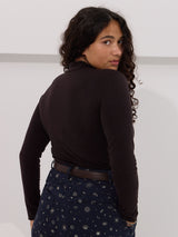 Canadian made sustainable mockneck top