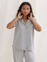 Grey lounge set, matching pajama set, canadian made pjs