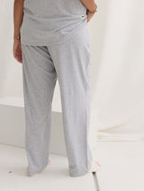 sustainable canadian made lyocell pajama pants, matching grey pjs