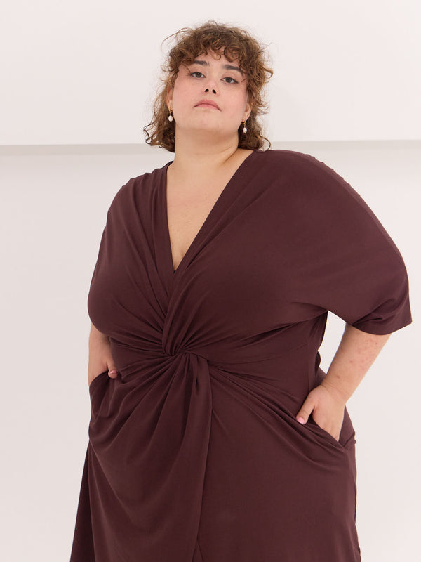 Free Label Marta Dress bamboo knot dress plus size