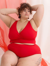 picante red high rise bamboo underwear made in canada