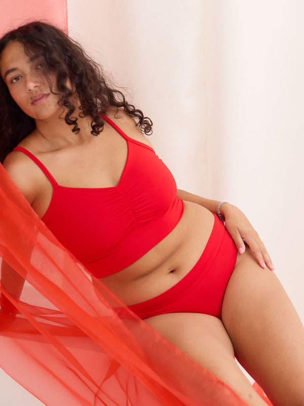 picante red low rise underwear made in canada