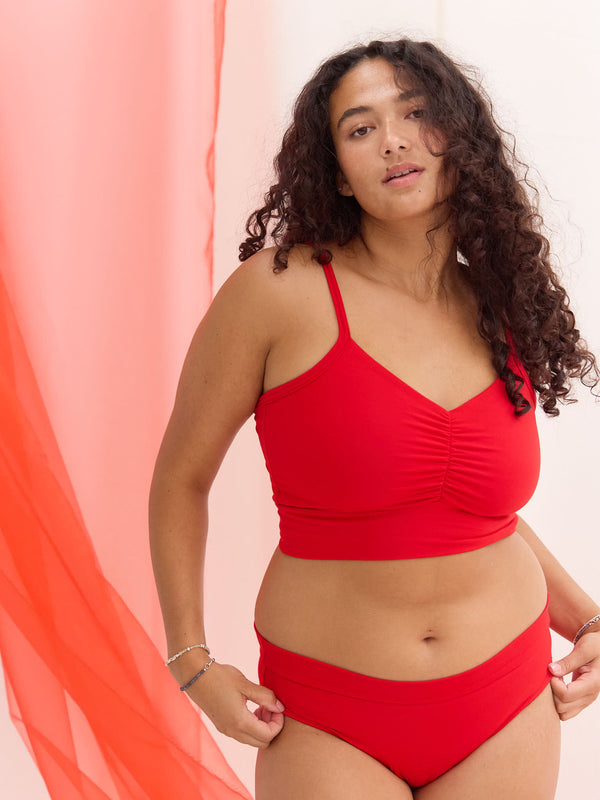 picante red low rise underwear made in canada