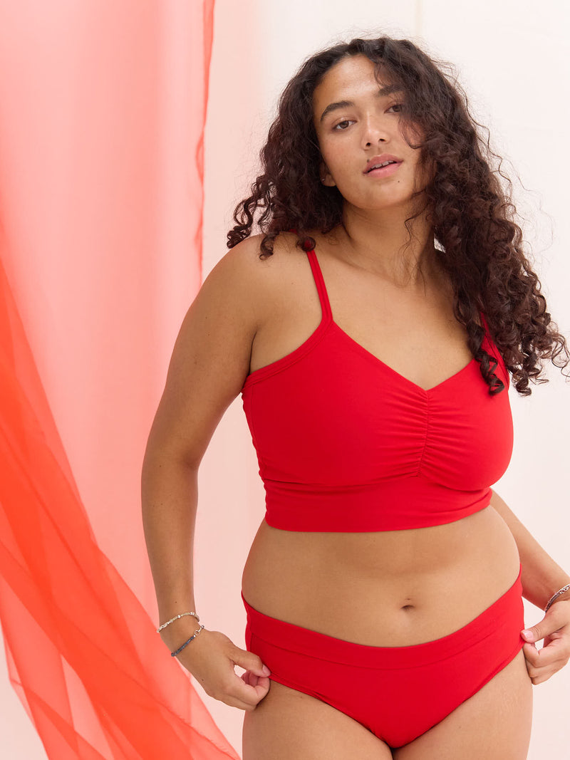 picante red low rise underwear made in canada