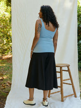 Free Label reversible built in bra Rina Tank in Beach