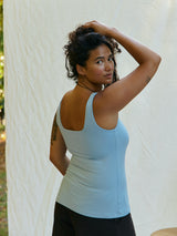 Free Label reversible built in bra Rina Tank in Beach