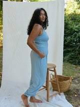 Free Label Beach Sunday Crop bamboo harem pant