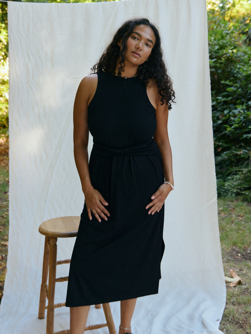 BLACK TYLER DRESS