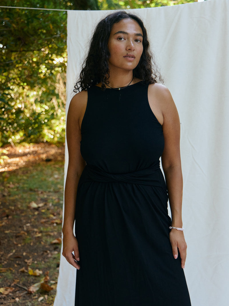 dress black label BLACK LABEL OVER ALL OF IT TULLE MAXI GOWN