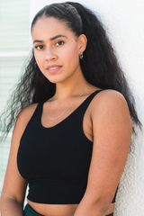 Free Label black andie bra, reversible wirefree bamboo bra