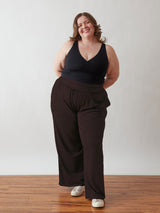 Free Label wide leg bamboo pant plus size