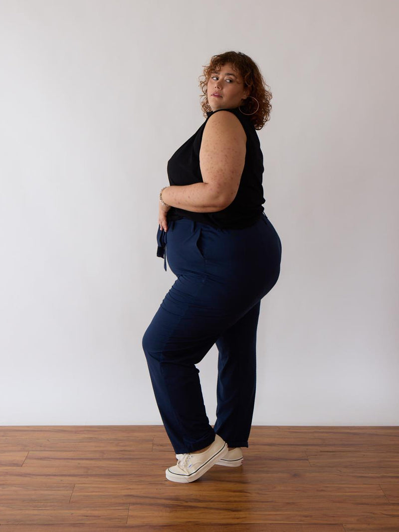 Plus size pants made in Vancouver, BC