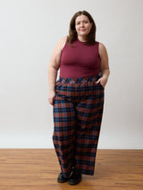 AS IF PLAID LORETTA PANT