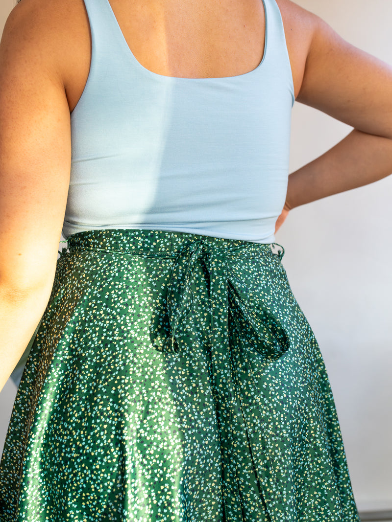 期間限定値下げ！pepper mini wrap skirt ヘヨン　HYEON DEWDROP MAXINE WRAP SKIRT