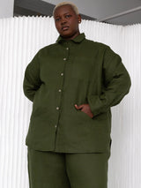 PINE LINEN CORA SHACKET