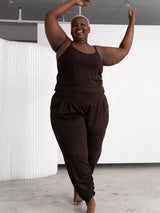 Free Label Lotte Tank Cold Brew - built in bra cami bamboo