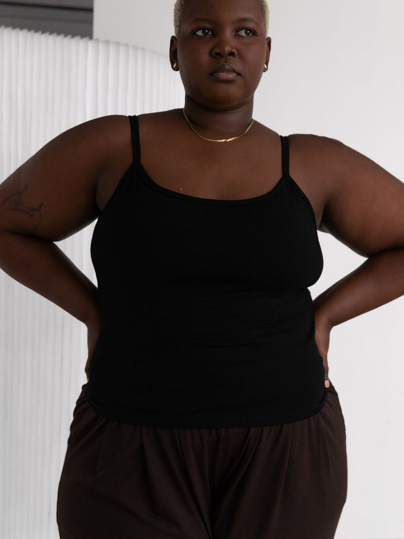 BLACK LOTTIE TANK