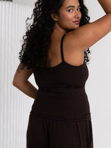 Free Label Lotte Tank Cold Brew - built in bra cami bamboo