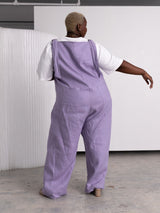 Free Label Lilac Frieda Jumpsuit, plus size linen jumpsuit
