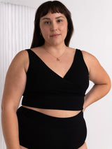 Free Label reversible nursing friendly bra size inclusive plus size ethically made wireless bra