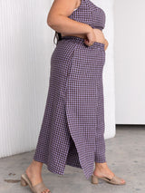 Slow fashion linen crop pants size inclusive
