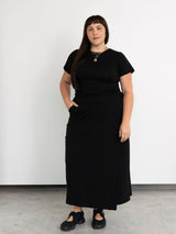 Free label Skapri demi crop pant black