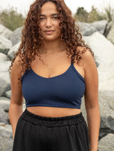 NAVY HOLLY BRA