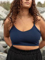 NAVY HOLLY BRA