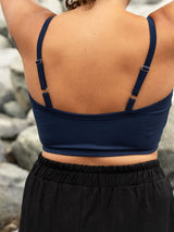 NAVY HOLLY BRA