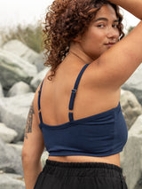 NAVY HOLLY BRA