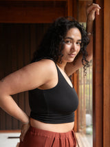 wirefree lyocell organic cotton bralette