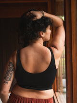 wirefree lyocell organic cotton bralette