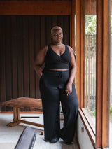 BLACK MONROE PANT