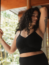 BLACK CARRIE BRA