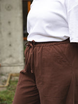ESPRESSO ORGANIC COTTON ROONEY BARREL PANT