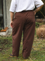 ESPRESSO ORGANIC COTTON ROONEY BARREL PANT