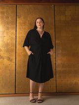 BLACK MARTA DRESS