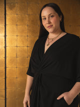 BLACK MARTA DRESS