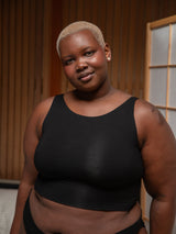 BLACK ANDIE BRA